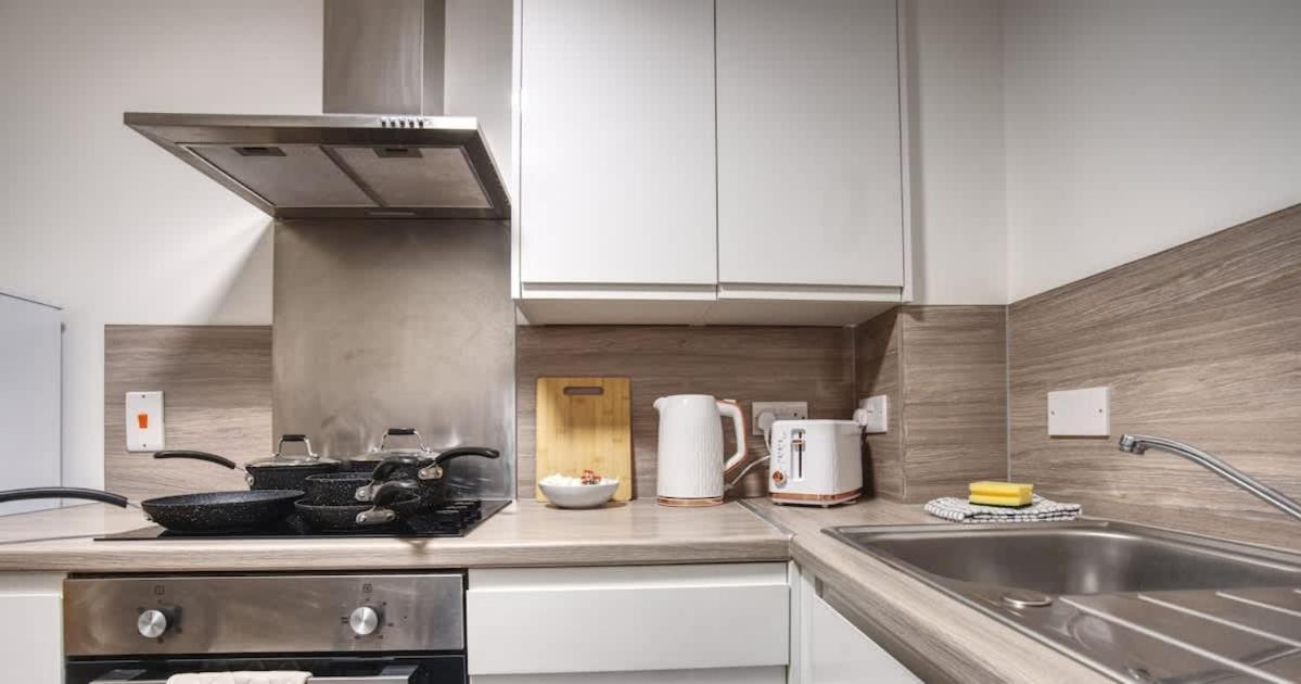 1Br City Centre Apt, Self Check In, Wifi, By Derbnb Sheffield Exterior foto