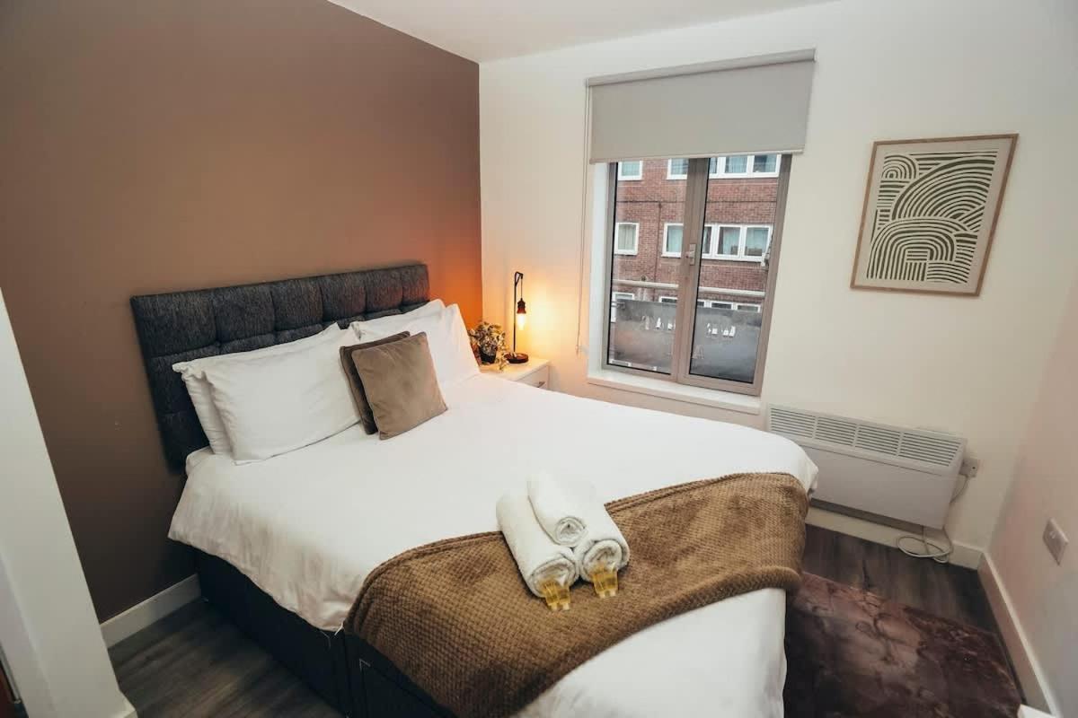 1Br City Centre Apt, Self Check In, Wifi, By Derbnb Sheffield Exterior foto