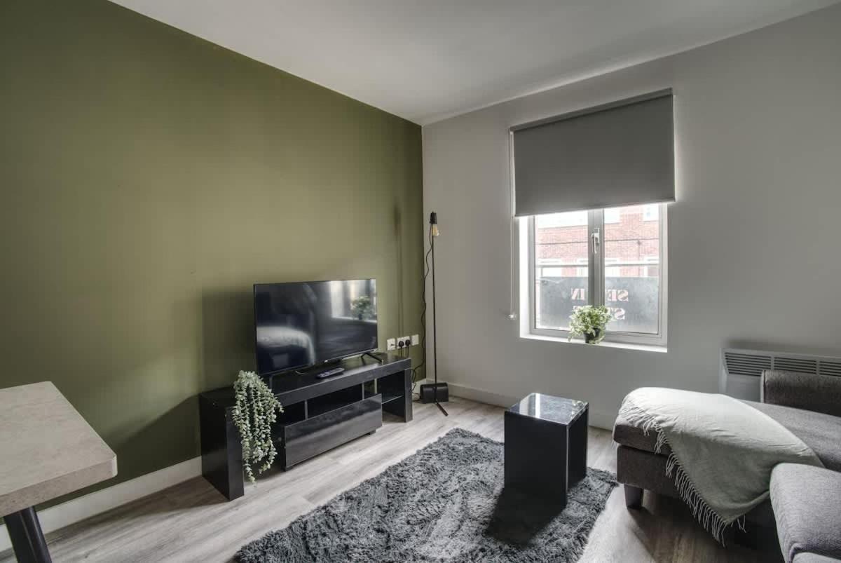 1Br City Centre Apt, Self Check In, Wifi, By Derbnb Sheffield Exterior foto